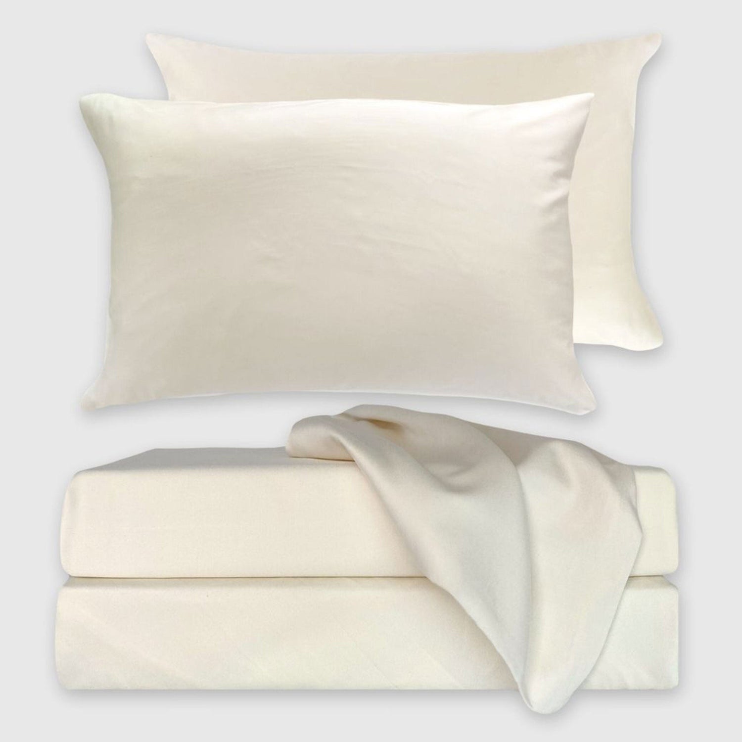 Bamboo Bed Sheet Set - Ivory