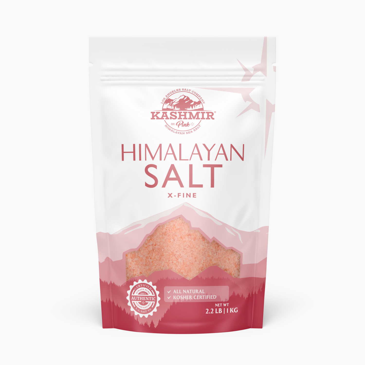 Kashmir Pink® Himalayan Salt X-Fine (2.2 lb)