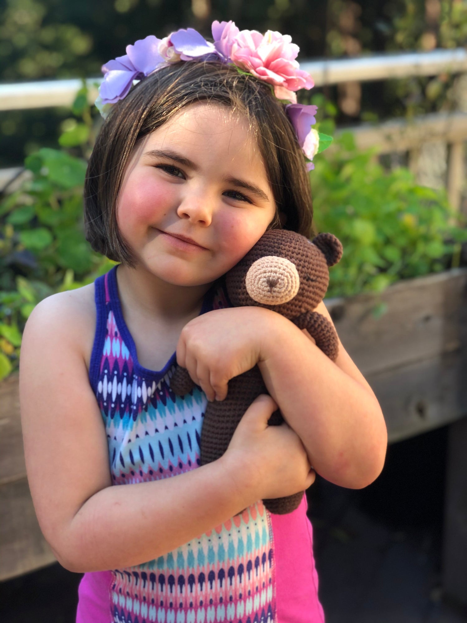 Bear in bedtime sleeping bag with bedtime and morning checklist