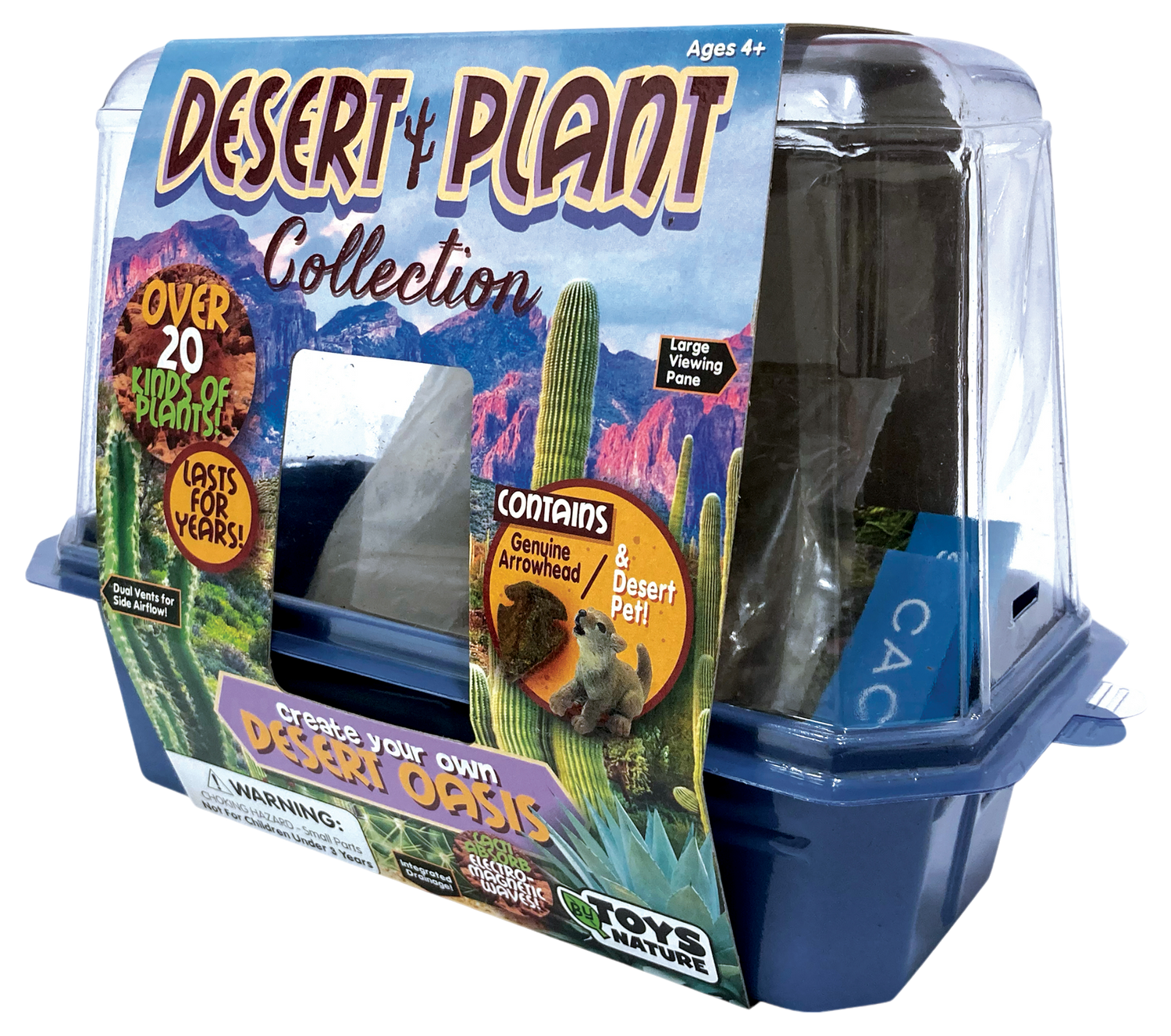 Desert Plant Collection Mini World Terrarium