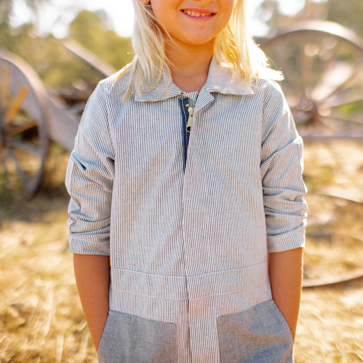 Mac Coverall – Kids’ Jumpsuit - Organic Cotton