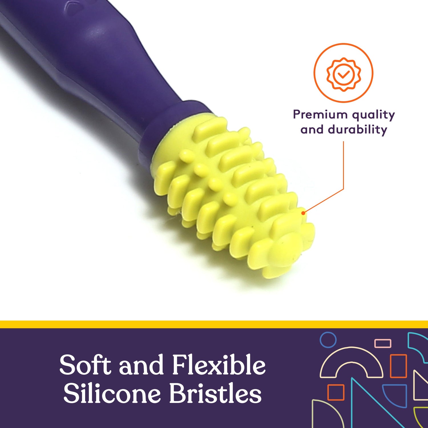 Special Supplies Sensory Mouth Brush and Oral Stimulation Tool for Kids and Adults, Wake Up Mouth for Desensitization, Soft, Flexible, Textured Silicone