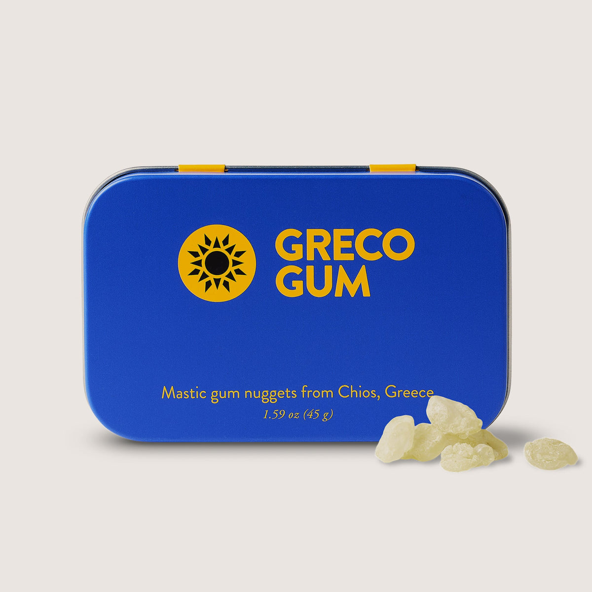 Mastic gum nuggets