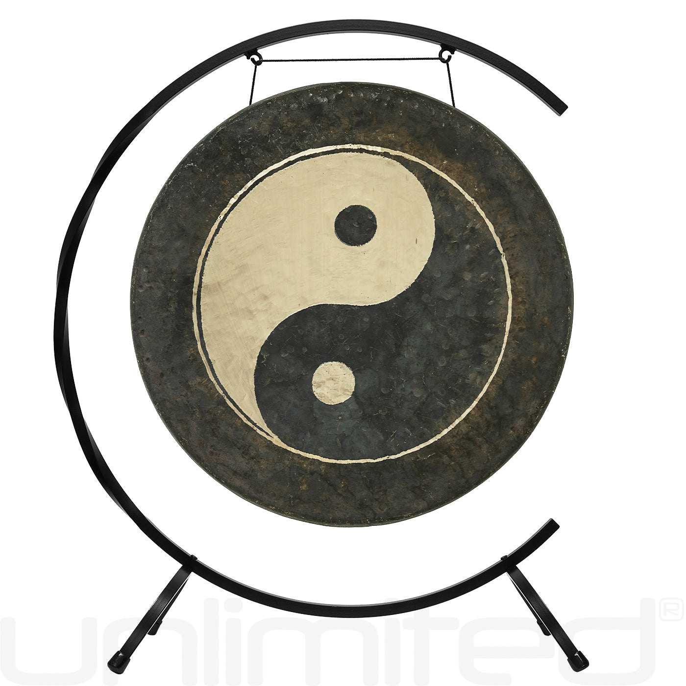 22" to 26" Taoist Moonlight Gongs on Stands