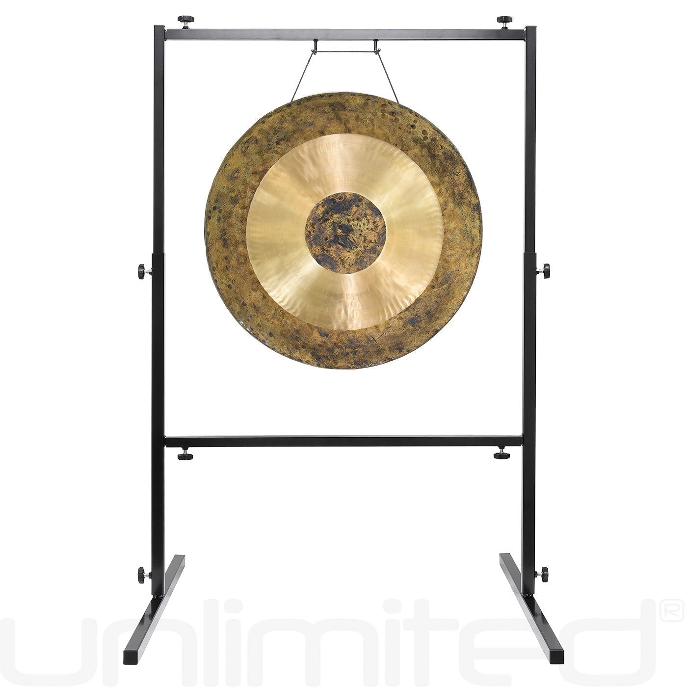 22" to 26" Gongs on Rambo Rimbaud Stand
