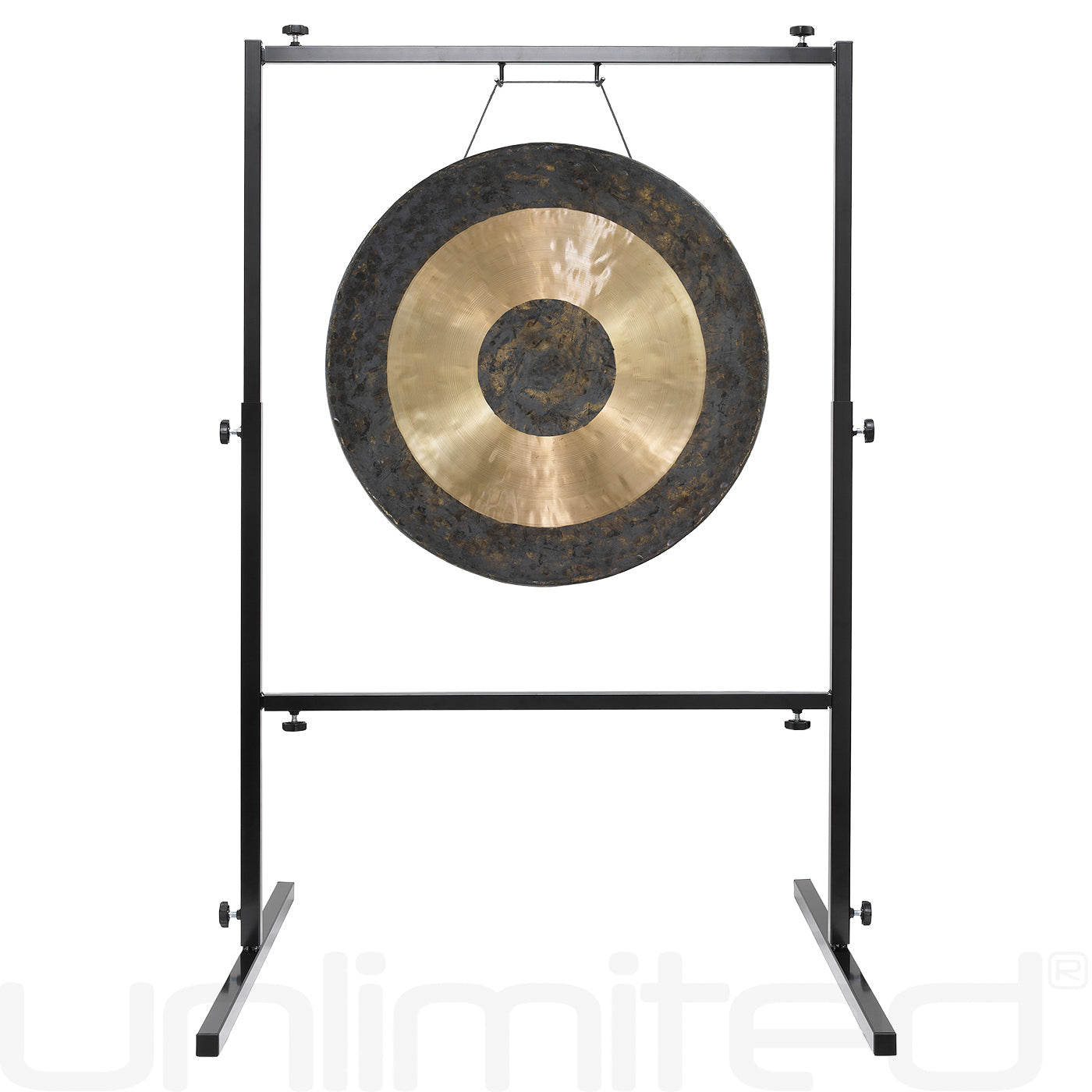 32" to 36" Gongs on Rambo Rimbaud Stand