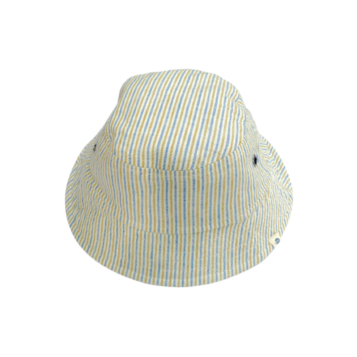 Reversible Bucket Hat - Driftwood Stripe & Denim