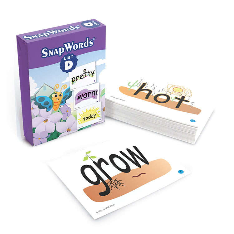 SnapWords® List D