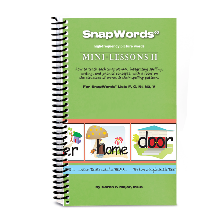 SnapWords® Mini-Lessons 2