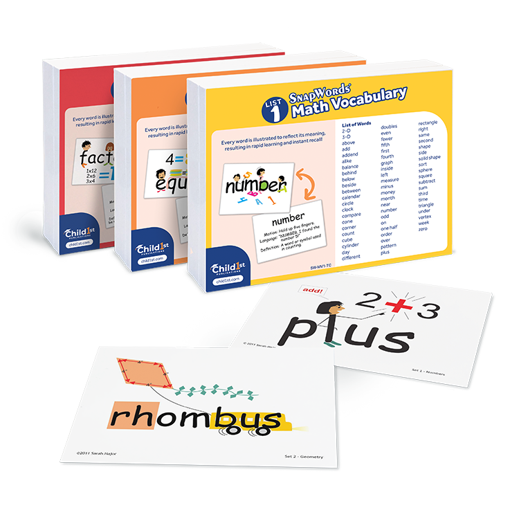SnapWords® Math Vocabulary Kit