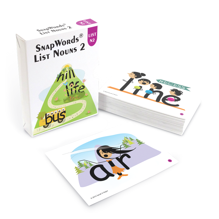 SnapWords® Nouns List 2