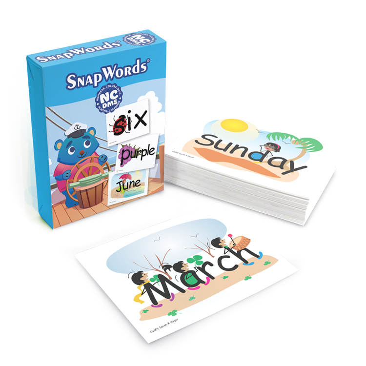SnapWords® Numbers, Colors, Days, Months, & Seasons