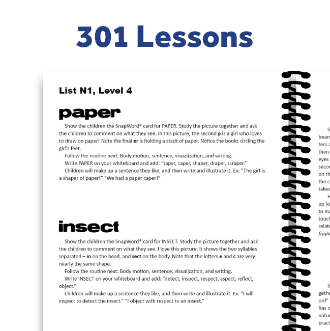 SnapWords® Mini-Lessons 2