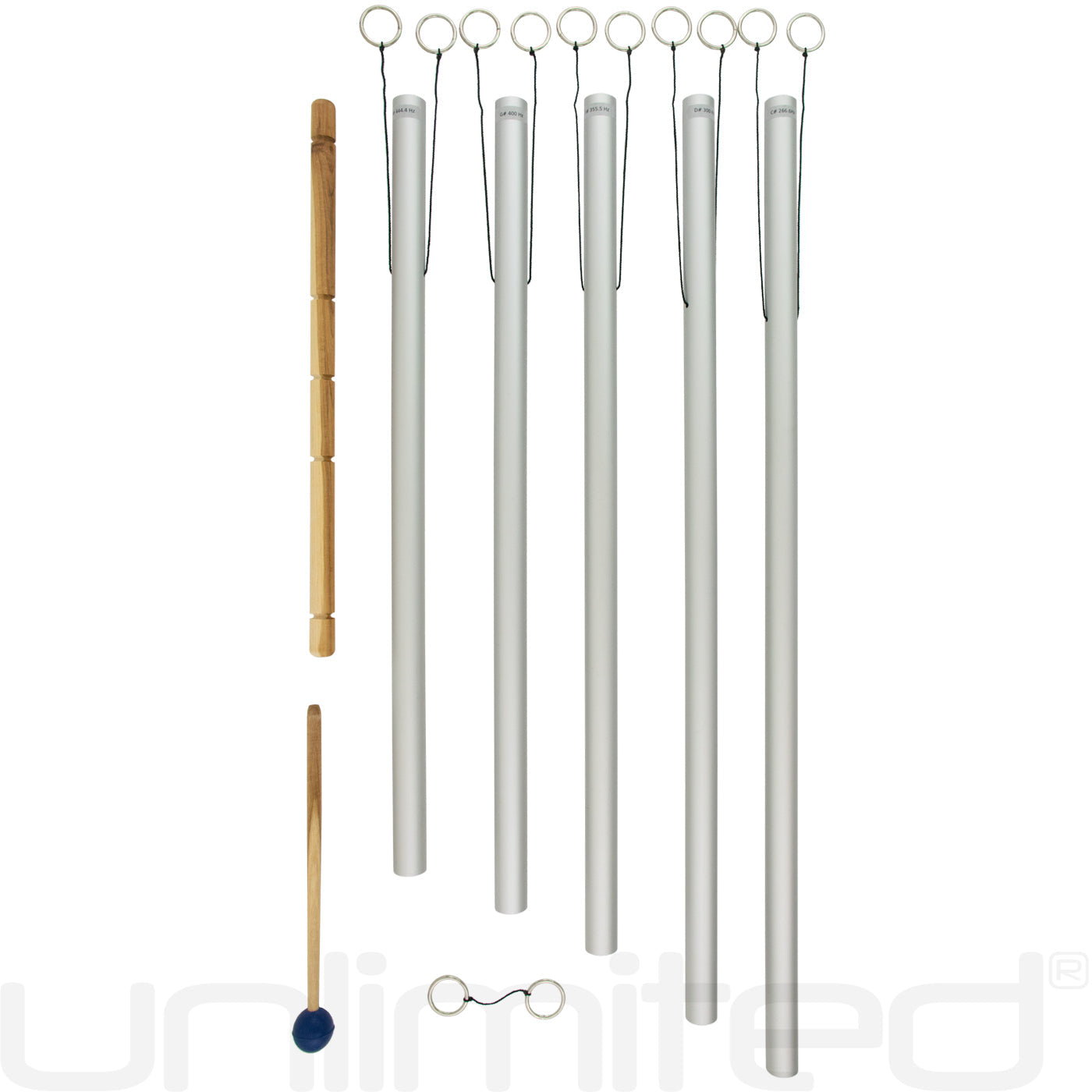 Set of 5 Sharps - Tuned Healing Chimes