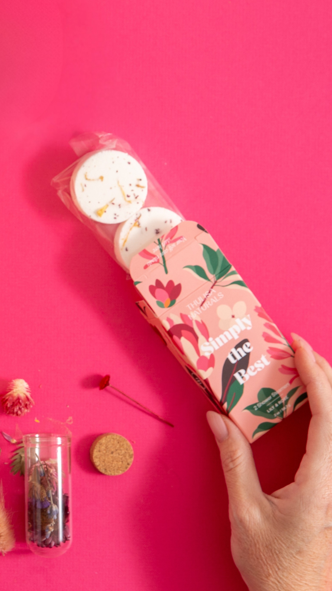 Rose + Lily Shower Steamers |  2 pack gift set