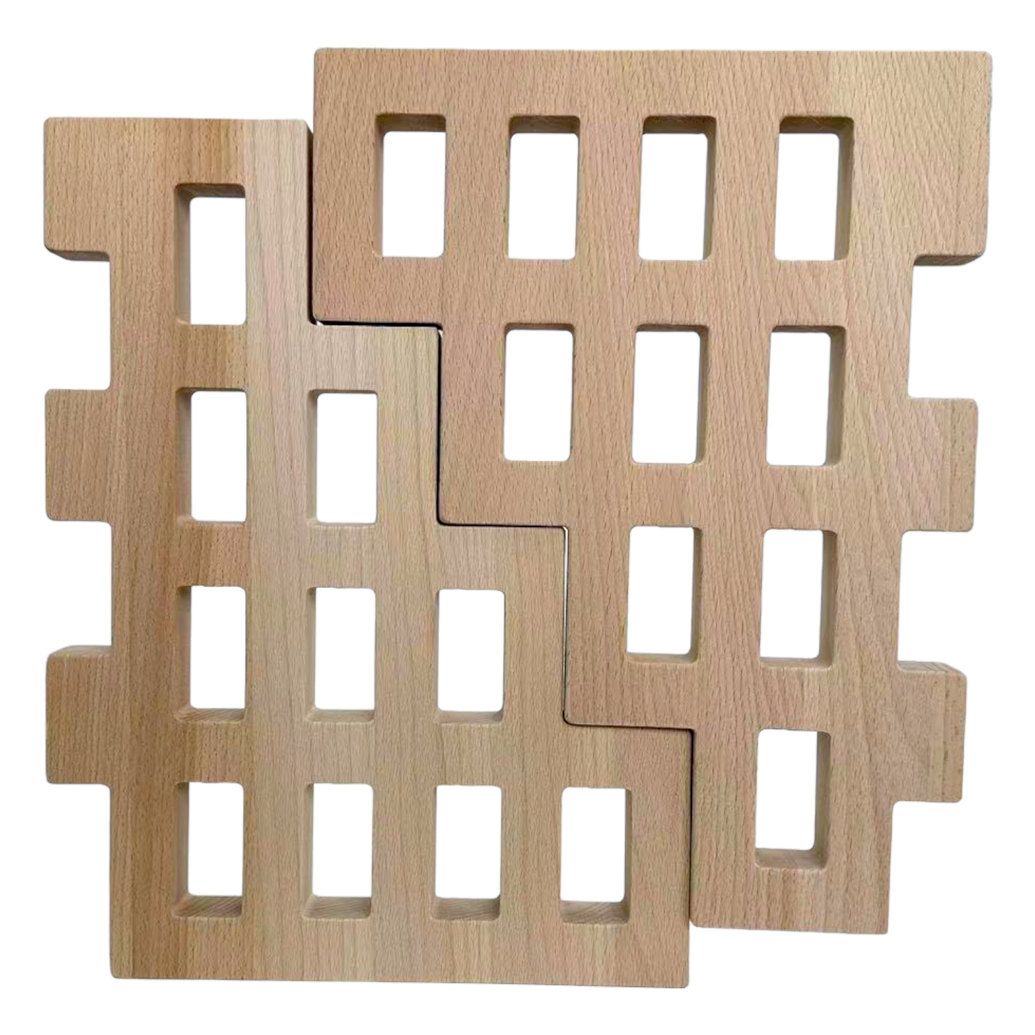 **Pre-order (Ships in 2-3 Weeks)**2 Pcs Wooden Skyline Window Building Set ONLY