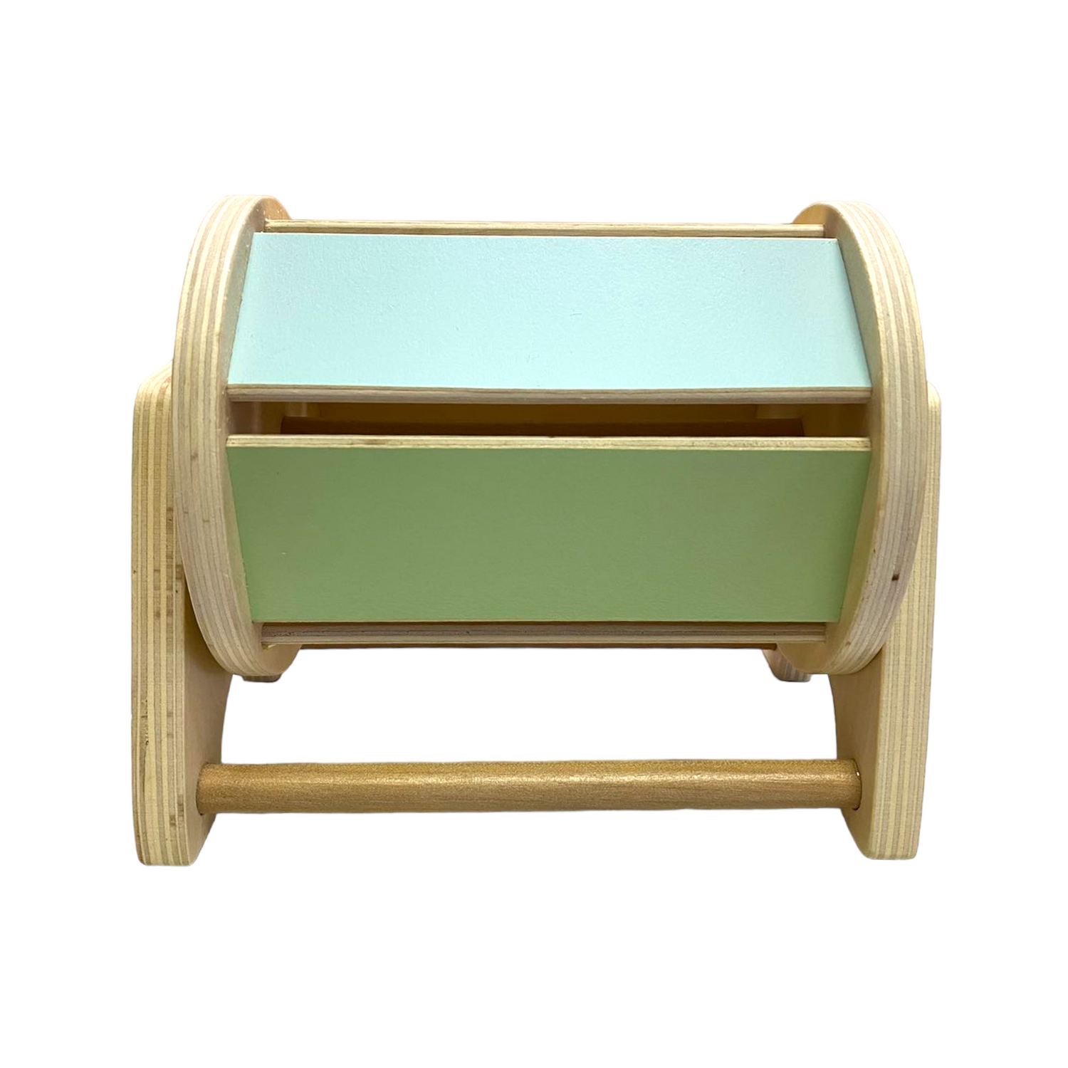 Montessori Spinning Drum in Pastel Colors