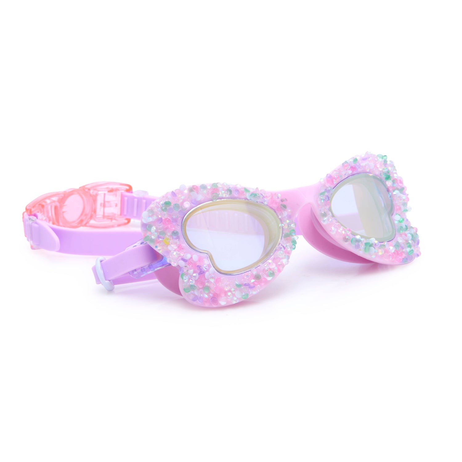 Purple Butterfly Swim Goggle for Girls