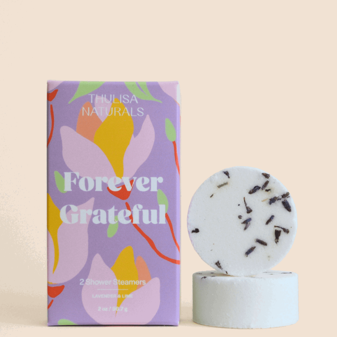 Mother's Day Forever Grateful Lavender Lime Shower Steamers