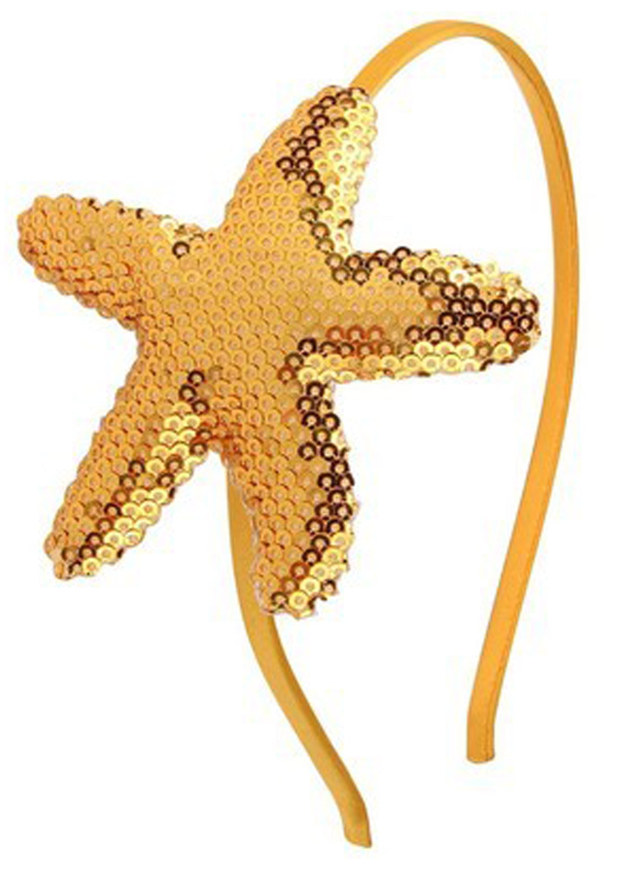 Gold Star Headband for Girls