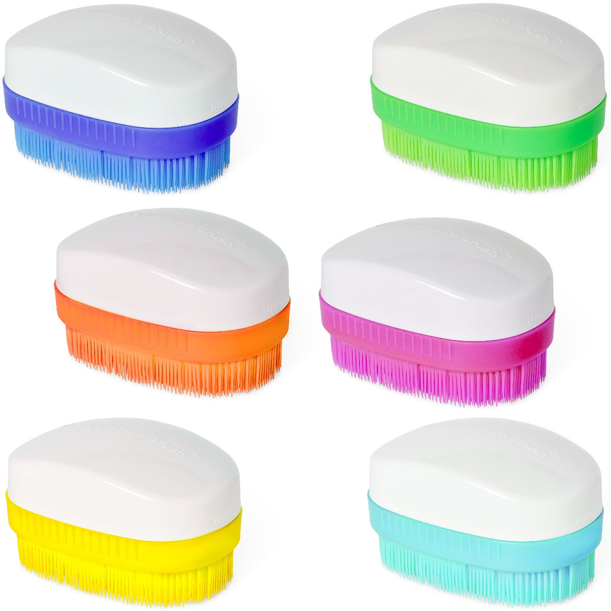 Wilbarger Sensory Brushes (Colorful): Set of 6