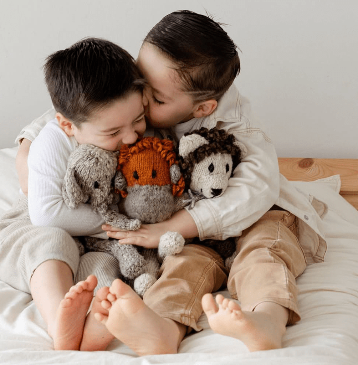 Wool Knit Buddy  | Opal the Oranguntan