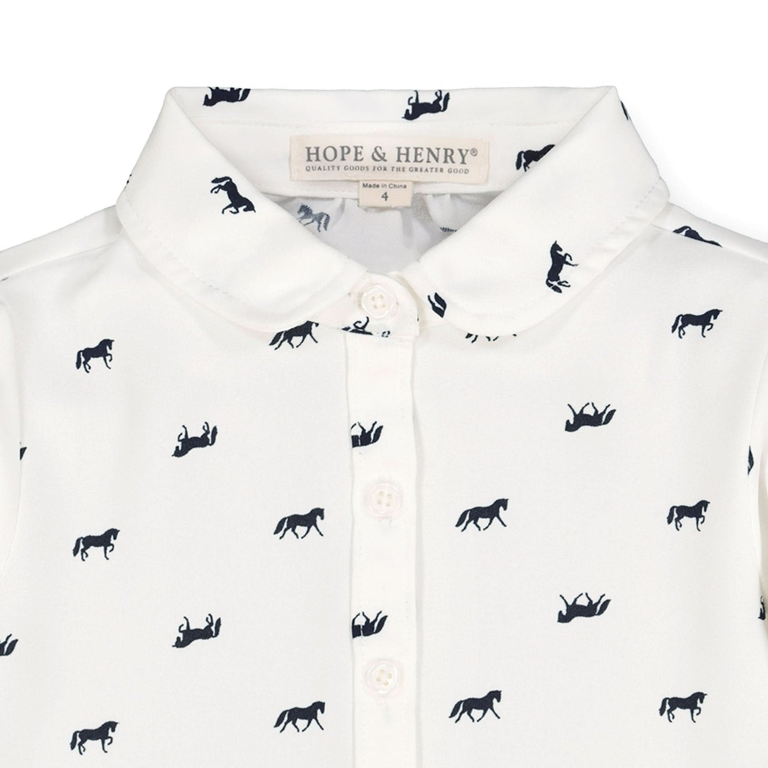 Peter Pan Collar Top - Baby