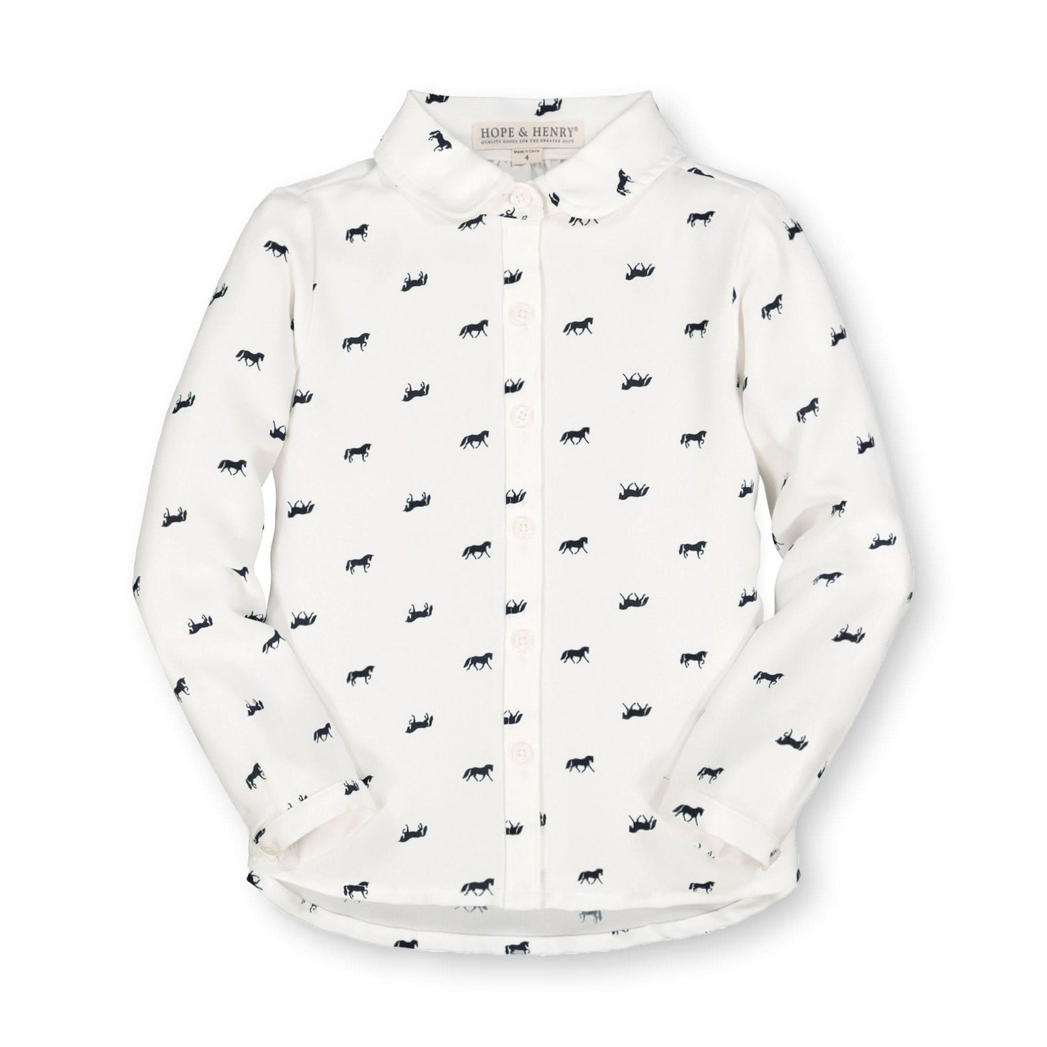Peter Pan Collar Top - Baby