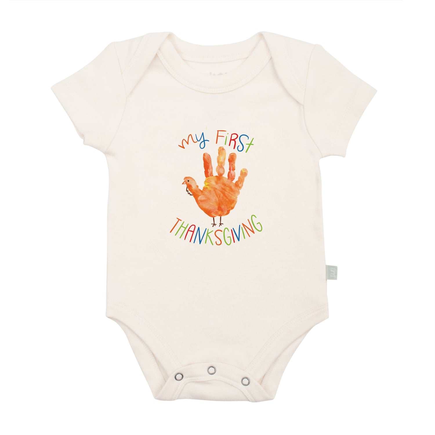 graphic bodysuit | thanksgiving hand