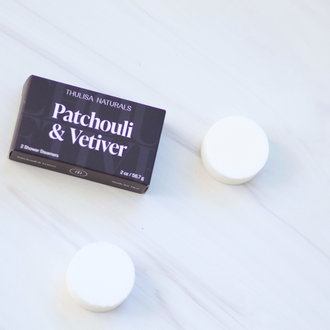 Made for Men Patchouli Vetiver Shower Steamer Duo
